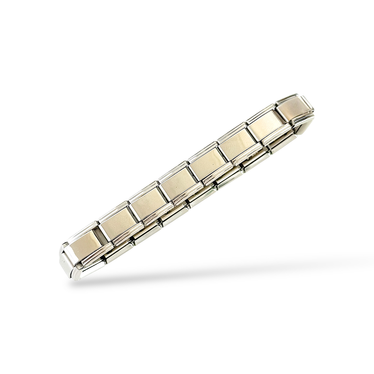 Brazalete Italiano Plateado