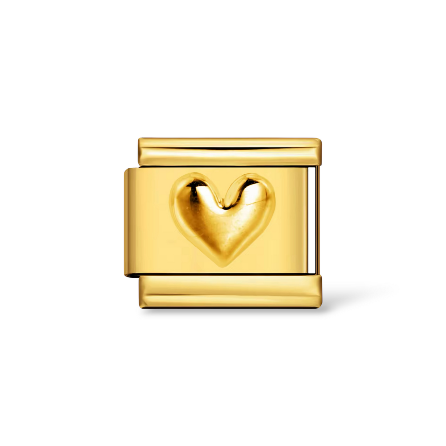 Charm Italiano Corazon Dorado