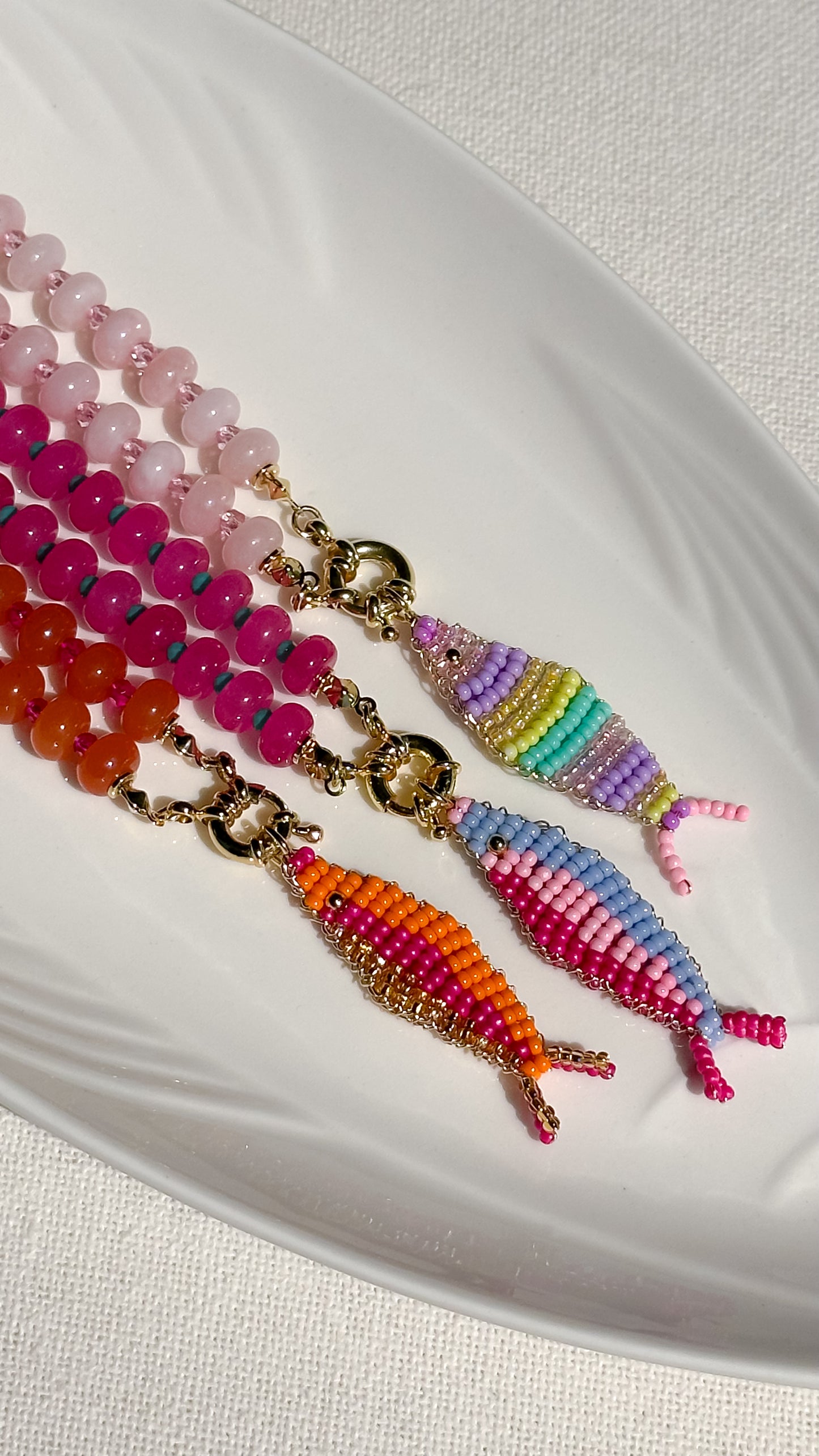 Collar Pez del Tropico Naranja