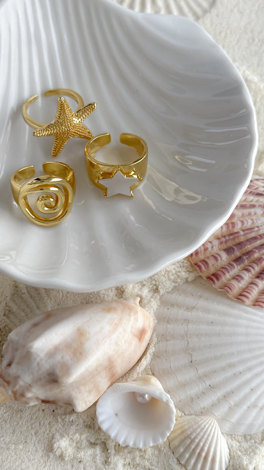 Anillo Estrella de Nacar