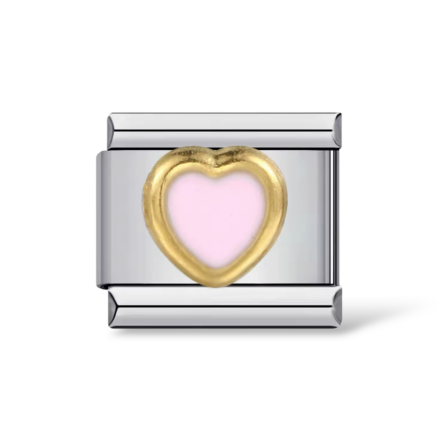 Charm Italiano Corazon Rosa