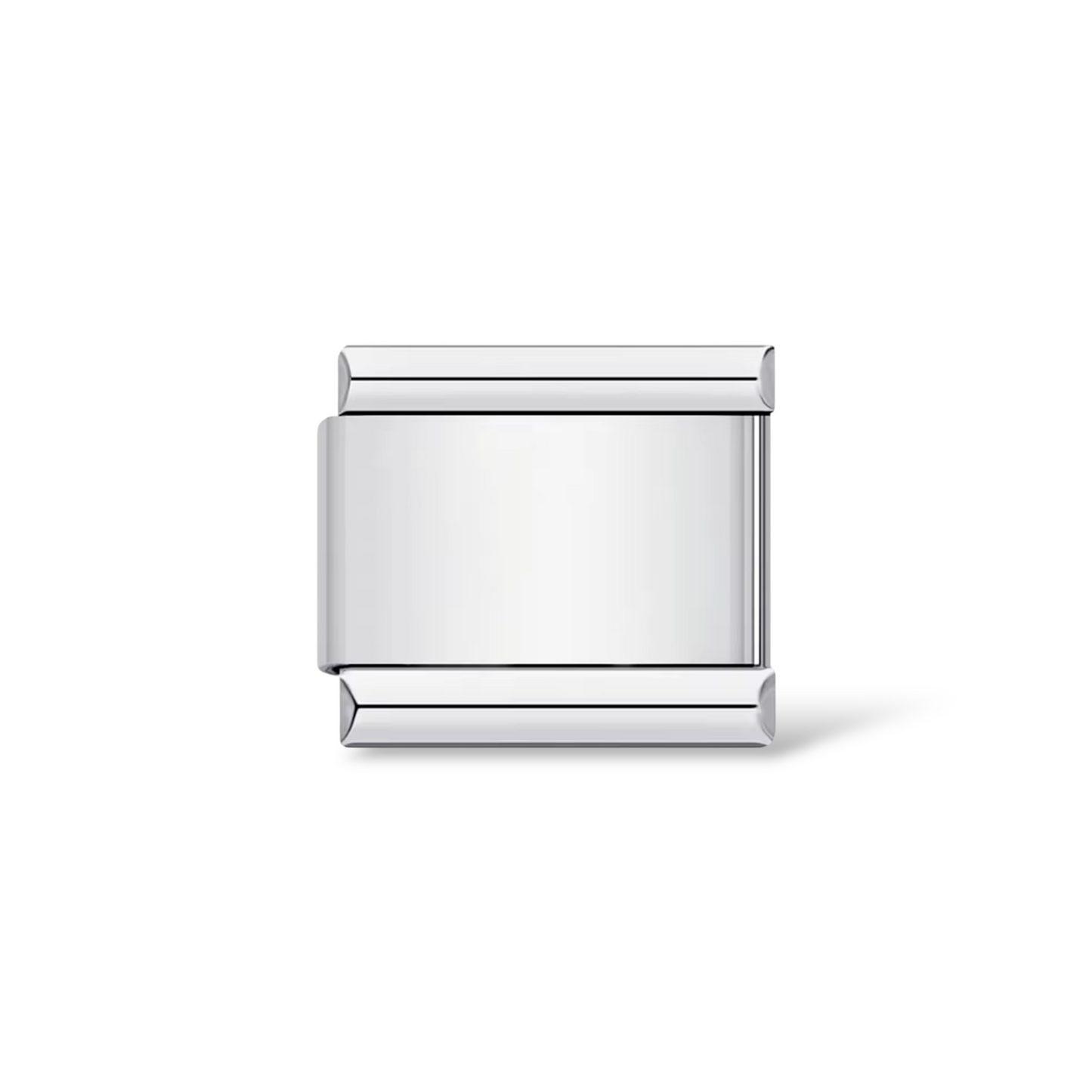 Charm Italiano Plateado Liso