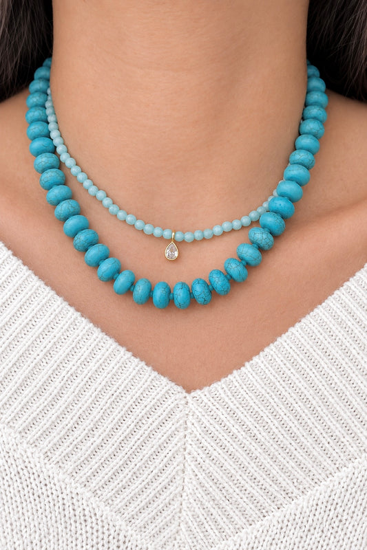 Collar Turquesa Rondell