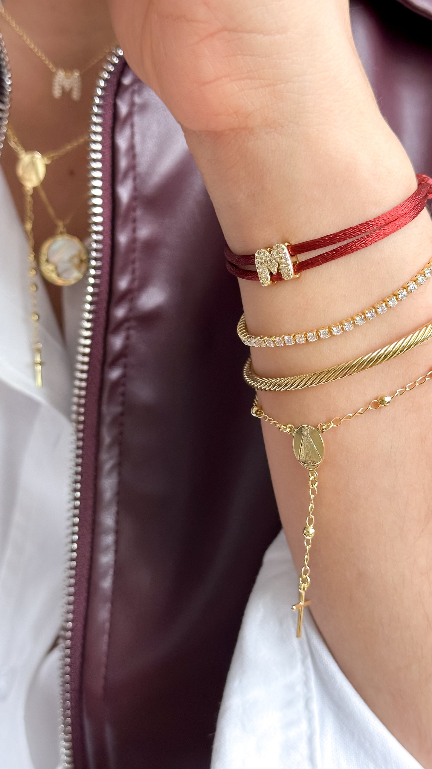 Pulsera Denario/Rosario