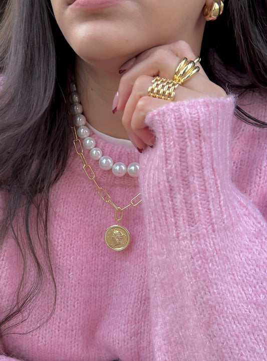 Cadena de Eslabones Moneda