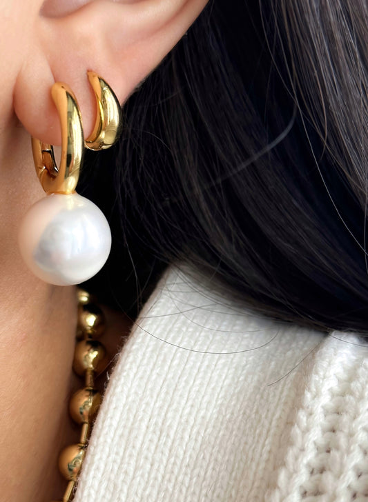 Argollas Amelie Perlas