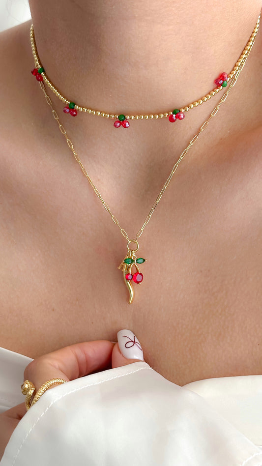 Choker Cereza 🍒