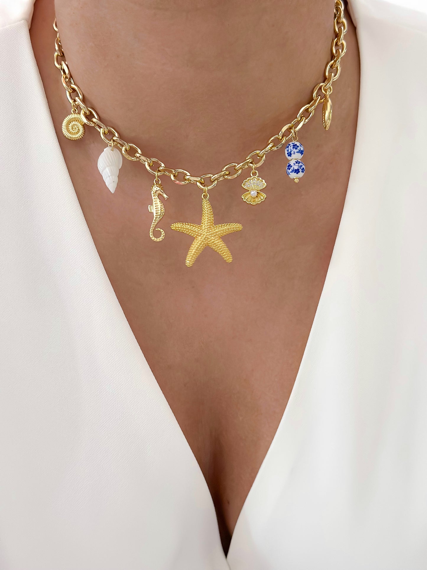 Collar Charms Sea Lover