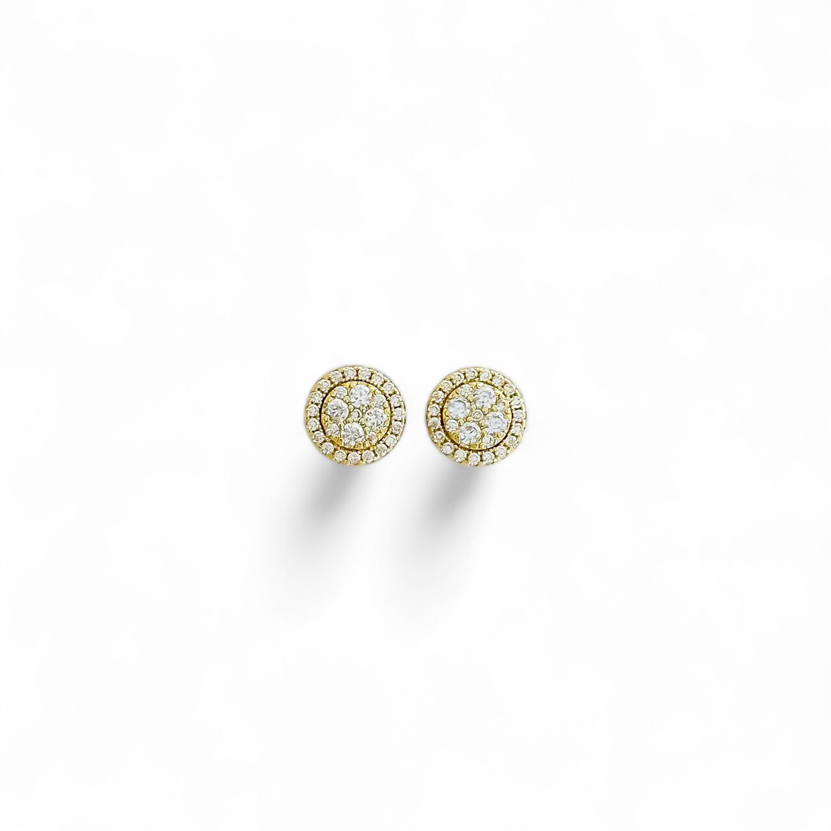Aros Tiffany joya mujer enchapado oro 18k aros moda chile