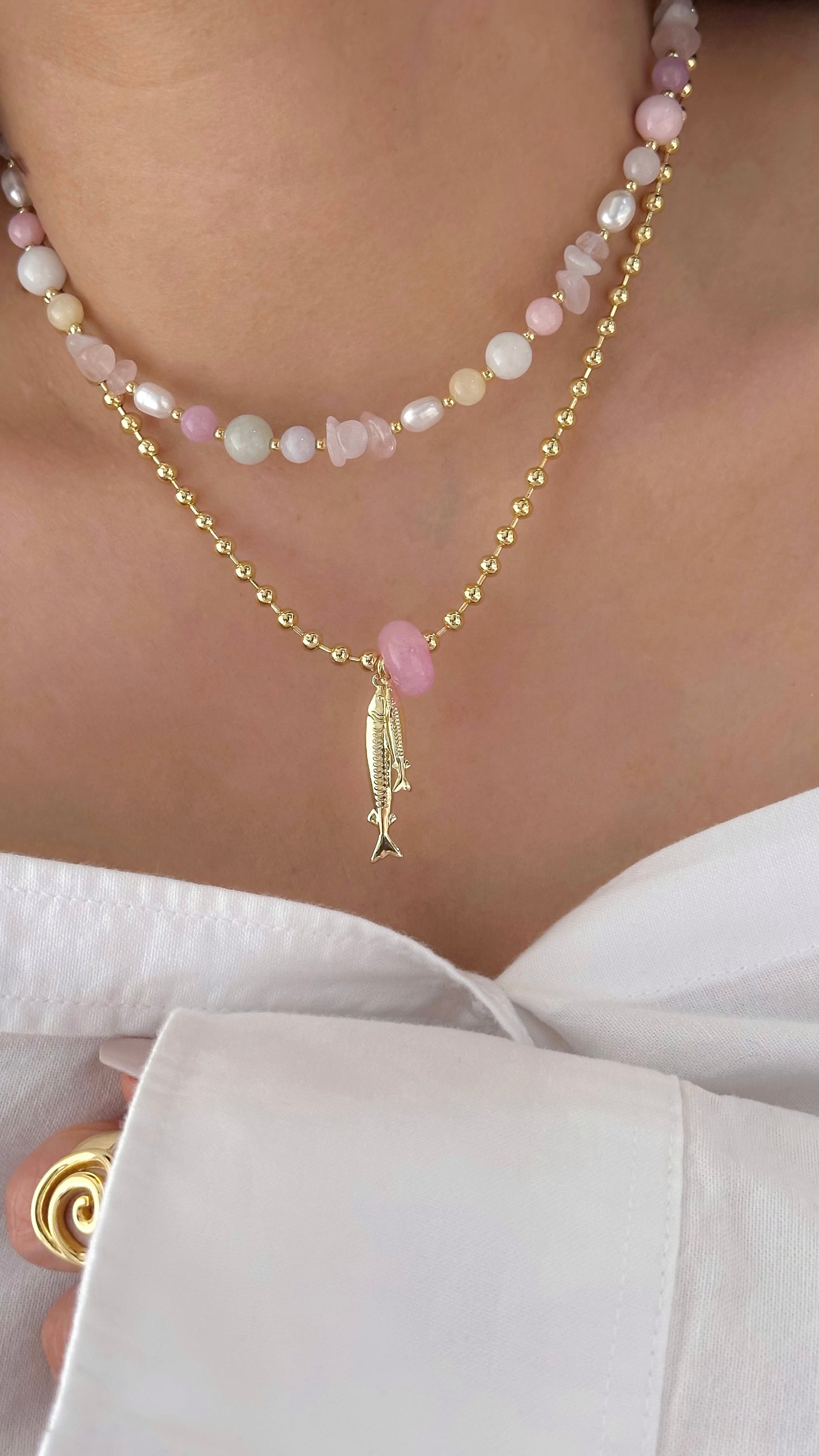 Collar Suspiro Pearl