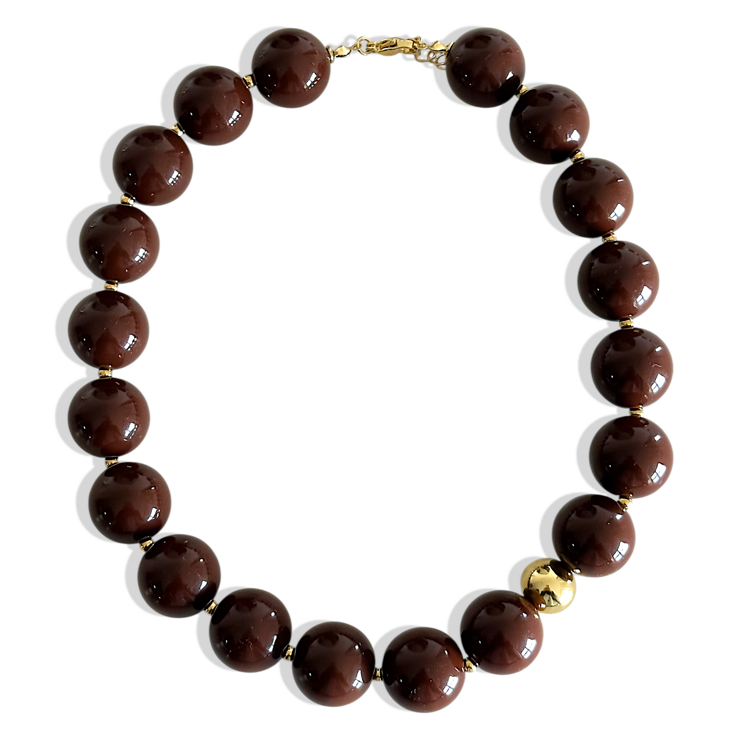 Collar Chocolate 18mm
