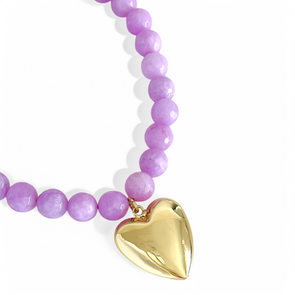 Collar Ágata Lila