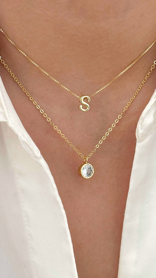 Set de 2 Cadenas Inicial mas Punto de Luz