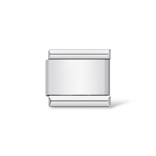 Charm Italiano Plateado Liso