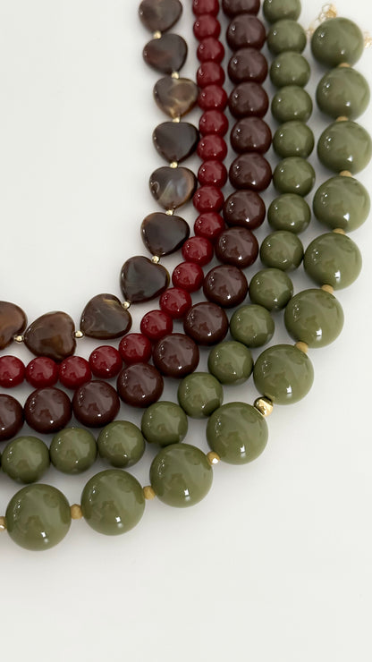 Collar Verde Oliva 14mm