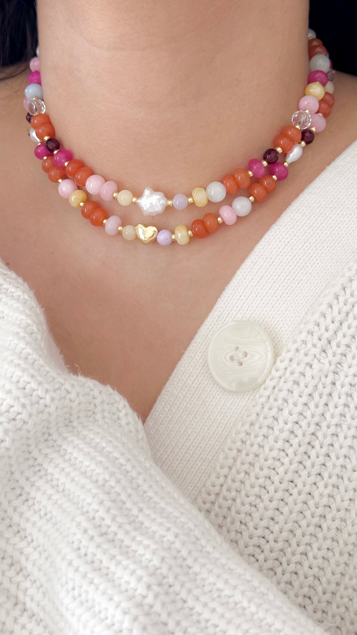 Collar Corazon Cayetana