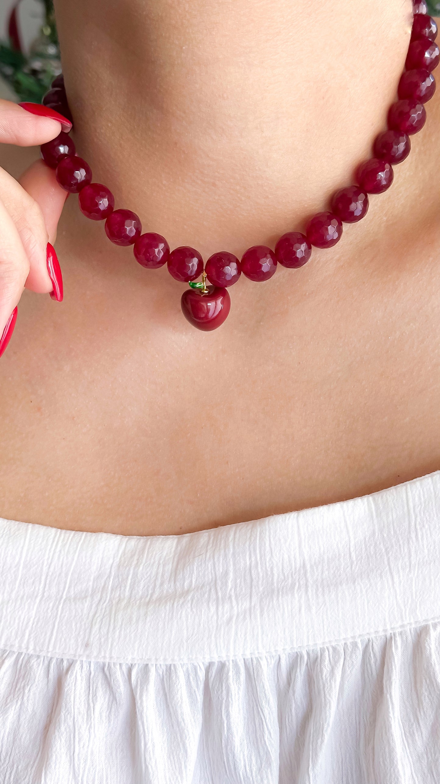 Collar Cereza