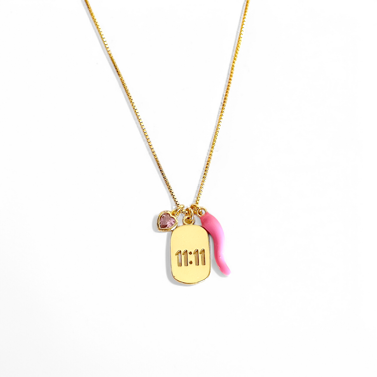 Cadena Charms 11:11