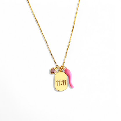 Cadena Charms 11:11