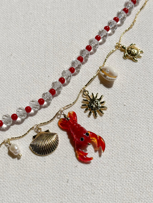 Collar Cristal Transparente