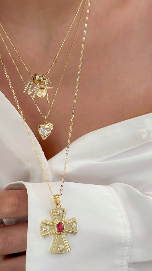 Cadena Cruz Maxi Victoria