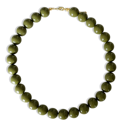 Collar Verde Oliva 14mm