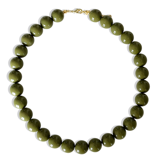 Collar Verde Oliva 14mm