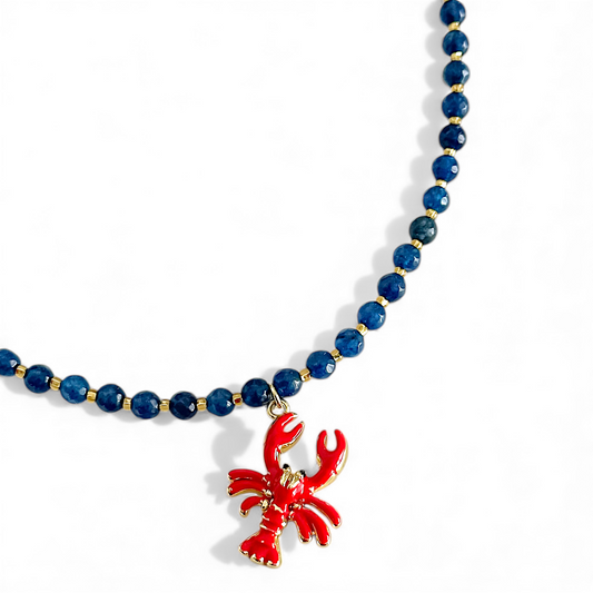 Collar Azul Langosta