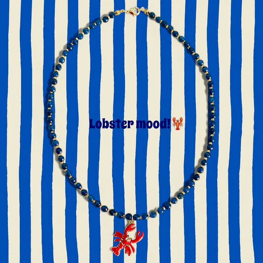 Collar Azul Langosta
