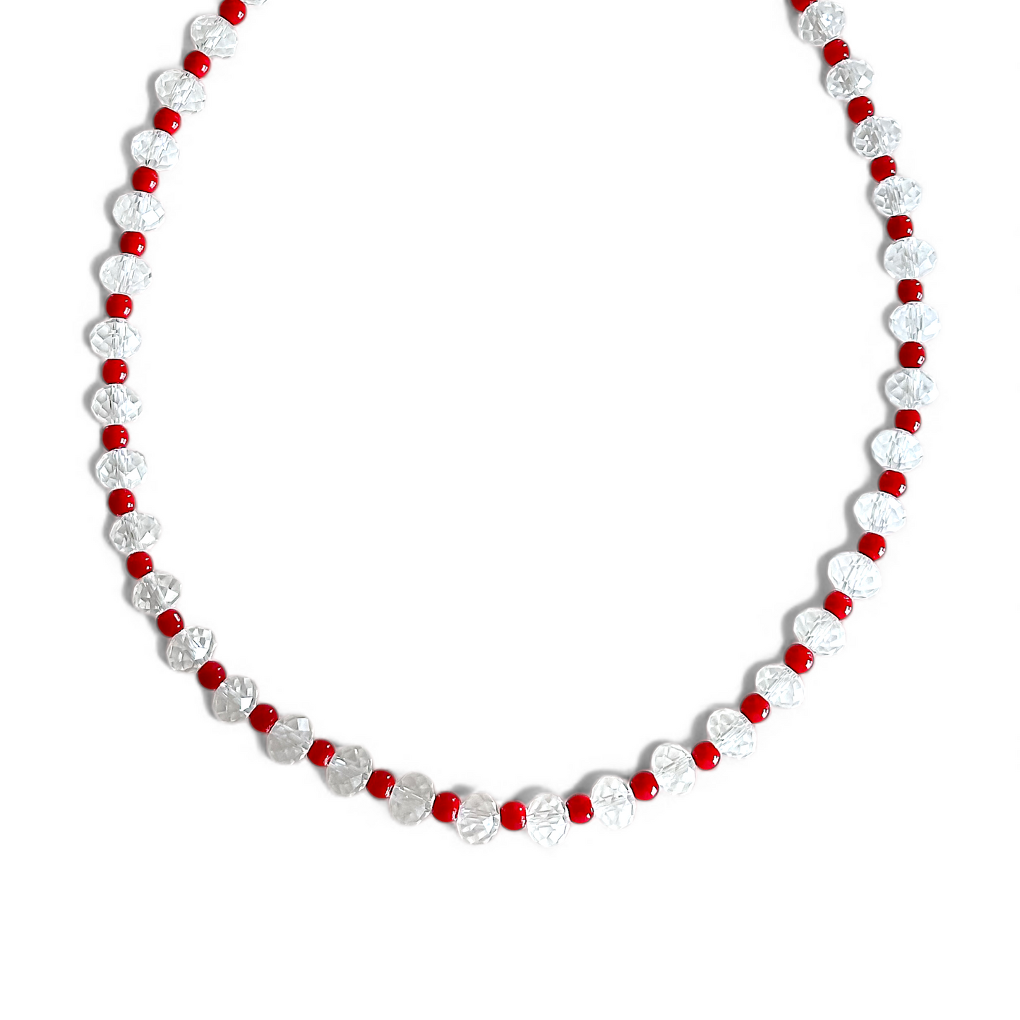 Collar Cristal Transparente