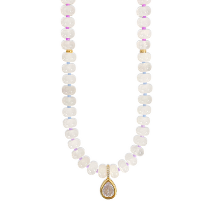 Collar Blanco Hielo Rondell