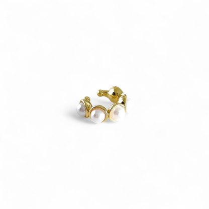 Ear Cuff Perlas