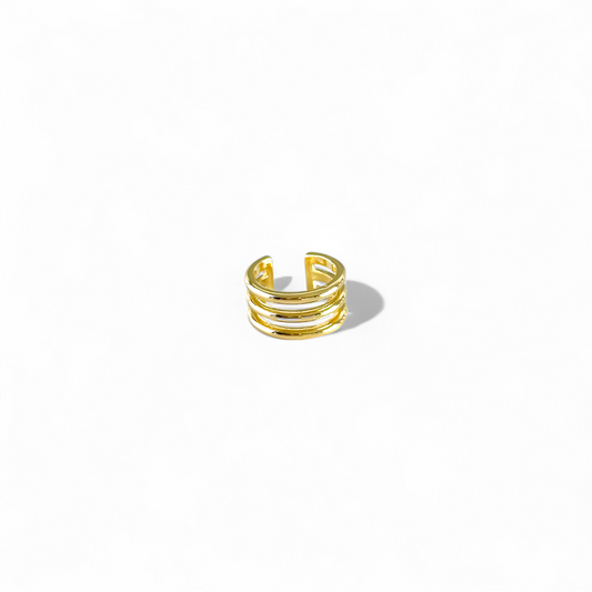 Ear Cuff Triple Liso