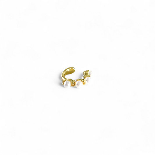 Ear Cuff Mini Perlas