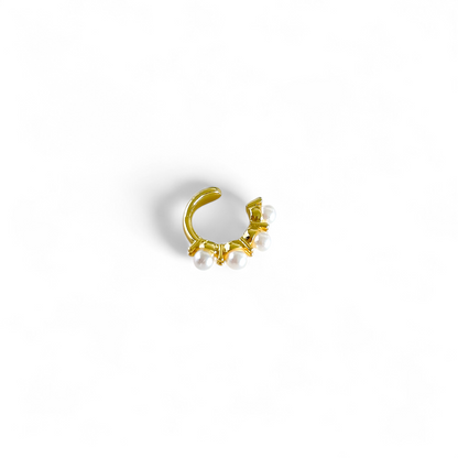 Ear Cuff Mini Perlas