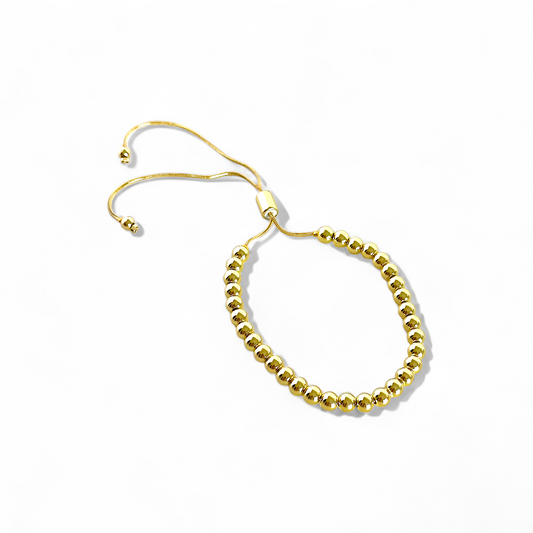 Pulsera Gigi Dorada 6MM