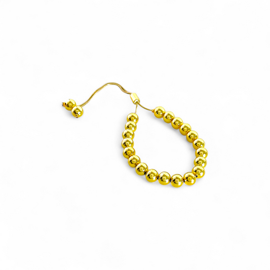 Pulsera Gigi Dorada 8MM
