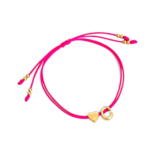 Pulsera Hilo + Inicial Lisa