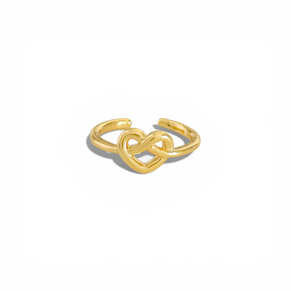Anillo amor infinito enchapado en oro 18K hipoalergénico - D'march Designs Chile